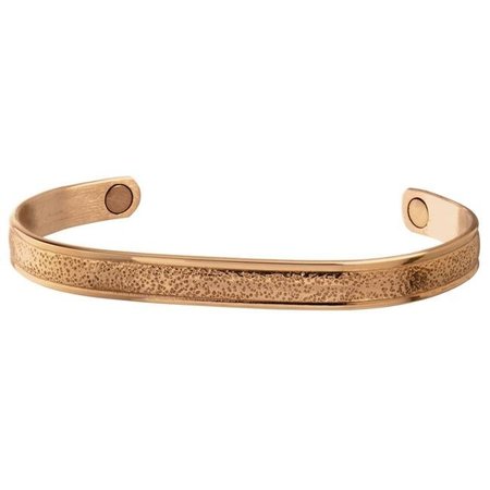 SABONA Sabona 53960 Pebbled Copper Magnetic Wristband - Medium 53960